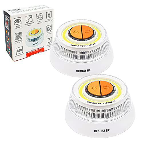 KRASER KR4V16WP2 Pack 2 Luz Holomogada DGT LED Intensidad