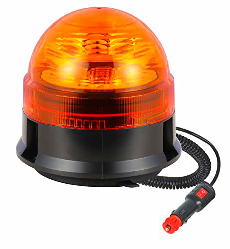 Ryme Automotive - Rotativo Ámbar LED R65 Señalización Advertencia