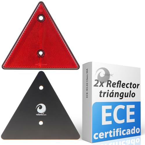 valonic reflector triángulo, 2 piezas - para remolques