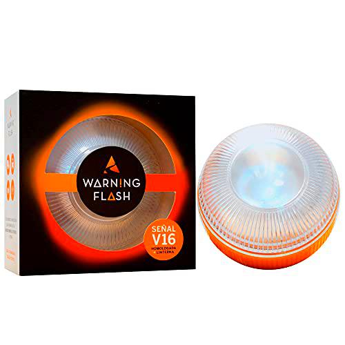 WARNING FLASH - Luz de Emergencia autónoma Señal V16